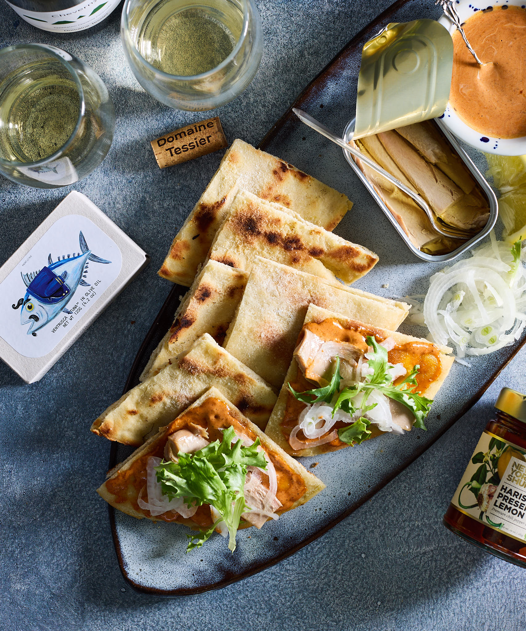 Piadina Tuna Harissa Photo