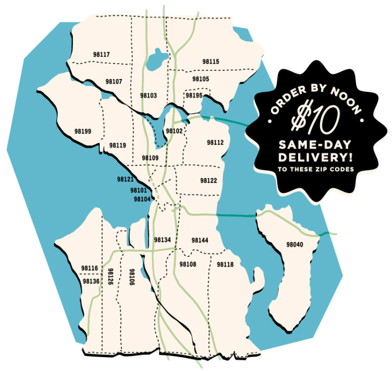 The Market at Your Door — $10 Same Day Delivery