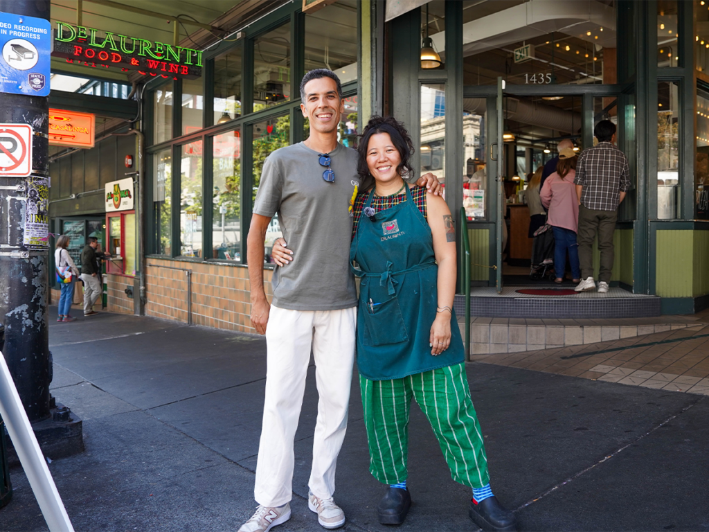 Medhi Boujrada and Elyse Hoang